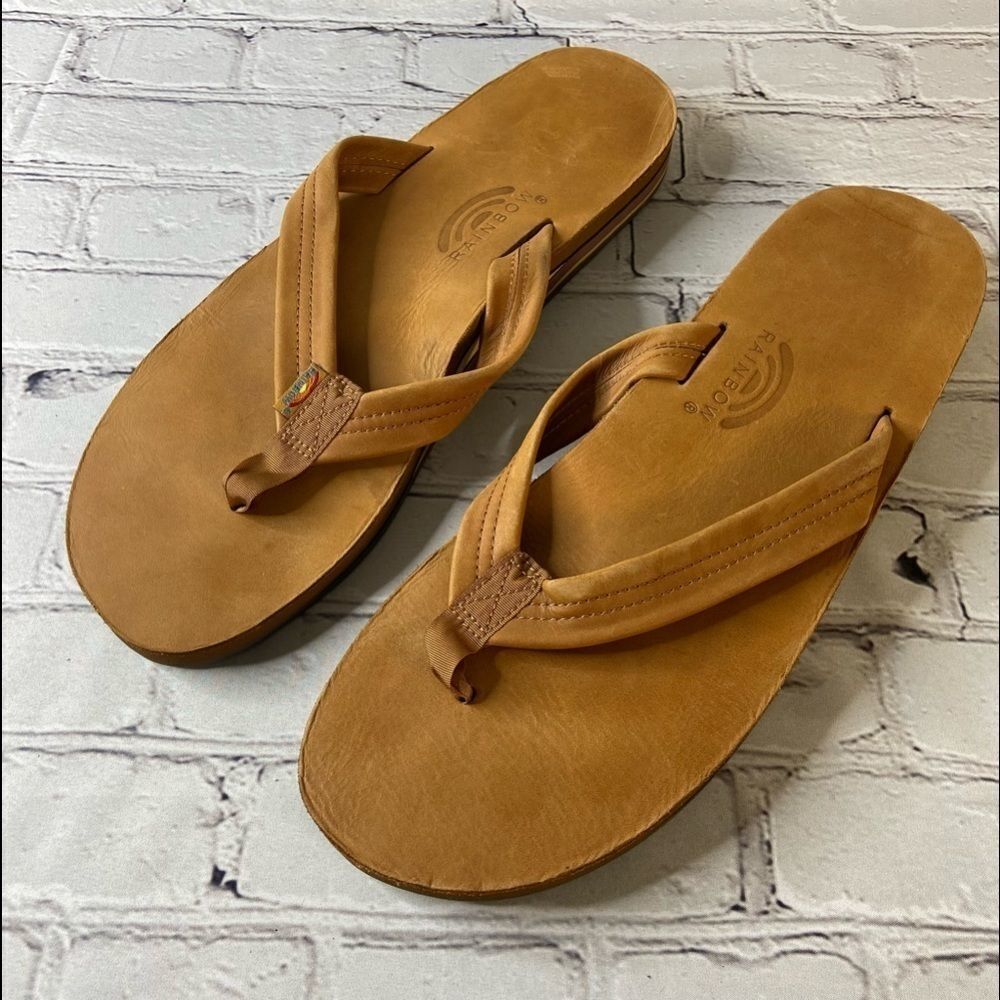 Rainbow Luxury Leather Double Layer Arch Support XXXL 13.5-15